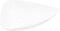 vidaXL - Wastafel - driehoekig - 645x455x115 - mm - keramiek - wit