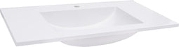 vidaXL - Wastafel - inbouw - 800x460x130 - mm - SMC - wit