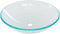 vidaXL - Wastafel - met - kraan - en - pop-up - afvoer - gehard - glas - transparant
