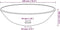 vidaXL - Wastafel - met - kraan - en - pop-up - afvoer - gehard - glas - transparant