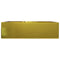 vidaXL - Wastafel - met - kraangat - 48x37x13,5 - cm - keramiek - goudkleurig