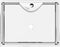 vidaXL - Wastafel - met - kraangat - 48x37x13,5 - cm - keramiek - zilverkleurig