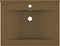 vidaXL - Wastafel - met - kraangat - 60x46 - cm - keramiek - matcrème