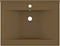 vidaXL - Wastafel - met - kraangat - 60x46 - cm - keramiek - matcrème