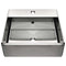 vidaXL - Wastafel - met - overloop - 41x41x15 - cm - keramiek - zilverkleurig