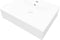 vidaXL - Wastafel - met - overloop - 60x46x16 - cm - keramiek - goudkleurig