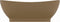 vidaXL - Wastafel - met - overloop - ovaal - 58,5x39 - cm - keramiek - matcrème