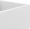 vidaXL - Wastafel - met - overloop - vierkant - 41x41 - cm - keramiek - mat - lichtgrijs