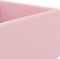 vidaXL - Wastafel - met - overloop - vierkant - 41x41 - cm - keramiek - matroze