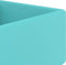 vidaXL - Wastafel - met - overloop - vierkant - 41x41 - cm - keramiek - mat - lichtgroen