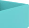 vidaXL - Wastafel - met - overloop - vierkant - 41x41 - cm - keramiek - mat - lichtgroen