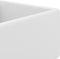 vidaXL - Wastafel - met - overloop - vierkant - 41x41 - cm - keramiek - matwit
