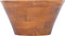 vidaXL - Wastafel - ø40x20 - cm - massief - teakhout