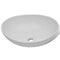 vidaXL - Wastafel - ovaal - 40x33 - cm - keramiek - wit