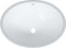 vidaXL - Wastafel - ovaal - 56x41x20 - cm - keramiek - wit