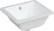 vidaXL - Wastafel - rechthoekig - 36x31,5x16,5 - cm - keramiek - wit