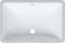 vidaXL - Wastafel - rechthoekig - 60x40x21 - cm - keramiek - wit