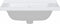 vidaXL - Wastafel - rechthoekig - 61x48x19,5 - cm - keramiek - wit