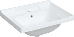 vidaXL - Wastafel - rechthoekig - 61x48x23 - cm - keramiek - wit