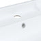 vidaXL - Wastafel - rechthoekig - 61x48x23 - cm - keramiek - wit