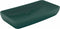 vidaXL - Wastafel - rechthoekig - 71x38 - cm - keramiek - mat - donkergroen