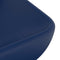 vidaXL - Wastafel - rechthoekig - 71x38 - cm - keramiek - mat - donkerblauw
