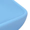 vidaXL - Wastafel - rechthoekig - 71x38 - cm - keramiek - mat - lichtblauw