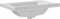 vidaXL - Wastafel - rechthoekig - 71x48x19,5 - cm - keramiek - wit