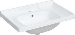 vidaXL - Wastafel - rechthoekig - 71x48x23 - cm - keramiek - wit