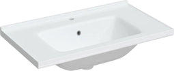 vidaXL - Wastafel - rechthoekig - 81x48x19,5 - cm - keramiek - wit