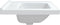 vidaXL - Wastafel - rechthoekig - 81x48x19,5 - cm - keramiek - wit