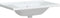 vidaXL - Wastafel - rechthoekig - 81x48x19,5 - cm - keramiek - wit