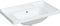 vidaXL - Wastafel - rechthoekig - 81x48x23 - cm - keramiek - wit