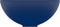 vidaXL - Wastafel - rond - 32,5x14 - cm - keramiek - mat - donkerblauw