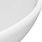 vidaXL - Wastafel - rond - 32,5x14 - cm - keramiek - matwit