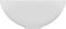 vidaXL - Wastafel - rond - 32,5x14 - cm - keramiek - matwit