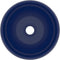 vidaXL-Wastafel-rond-40x15-cm-keramiek-mat-donkerblauw
