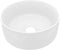 vidaXL - Wastafel - rond - 40x15 - cm - keramiek - matwit