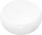 vidaXL - Wastafel - rond - 40x15 - cm - keramiek - wit