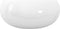 vidaXL - Wastafel - rond - 40x15 - cm - keramiek - wit
