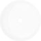 vidaXL - Wastafel - rond - wit - 40x15 - cm - keramiek