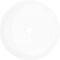 vidaXL - Wastafel - rond - wit - 40x15 - cm - keramiek