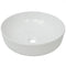 vidaXL - Wastafel - rond - wit - 41,5x13,5 - cm - keramiek