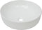vidaXL - Wastafel - rond - wit - 41,5x13,5 - cm - keramiek