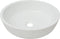 vidaXL - Wastafel - rond - wit - 42x12 - cm - keramiek