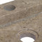 vidaXL - Wastafel - wandgemonteerd - 38x24x6,5 - cm - marmer - grijs