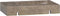 vidaXL - Wastafel - wandgemonteerd - 38x24x6,5 - cm - marmer - grijs