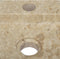 vidaXL - Wastafel - wandgemonteerd - 38x24x6,5 - cm - marmer - crèmekleurig