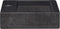 vidaXL - Wastafel - wandgemonteerd - 38x24x6,5 - cm - marmer - zwart