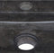 vidaXL - Wastafel - wandgemonteerd - 38x24x6,5 - cm - marmer - zwart